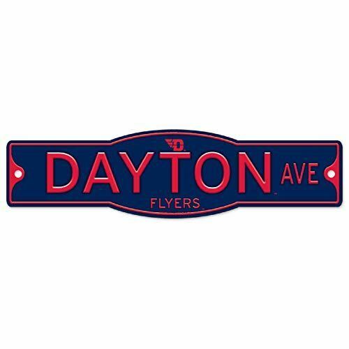 WinCraft Dayton Flyers 4" x 17" Plastic Street Sign NCAA