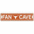 WinCraft Texas Longhorns UT Plastic Fan Cave Sign 4" x 17" Street Sign NCAA