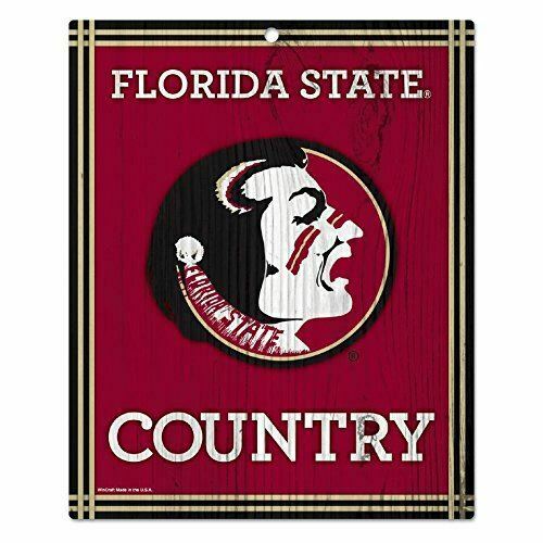 Florida State Seminoles "Florida State Country" 11"x13" Wood Sign