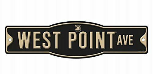 Army West Point Black Knights 4" x 17" Street Sign NCAA