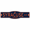 Syracuse Orange 4&quot; x 17&quot; Plastic Street Sign