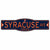 Syracuse Orange 4" x 17" Plastic Street Sign