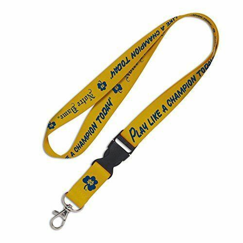 Wincraft NCAA Notre Dame 15345010 Lanyard with Detachable Buckle, 3/4"