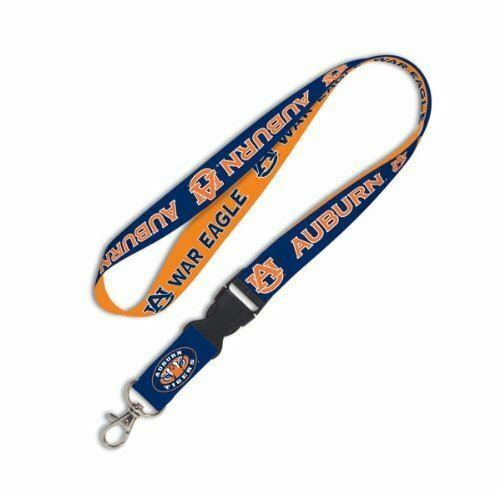 NCAA Auburn Tigers Lanyard with Detachable Buckle