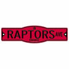 Toronto Raptors 4&quot; x 17&quot; Plastic Street Sign NBA