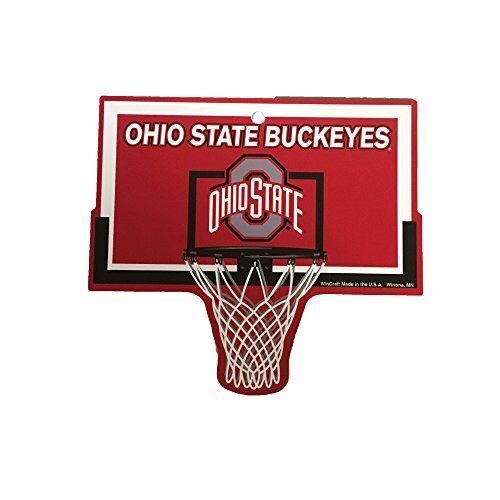 WinCraft Ohio State Buckeyes NCAA Basketball Hoop Street Sign â€¦
