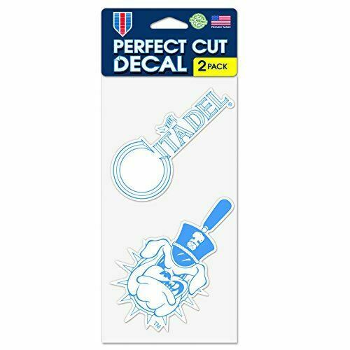 Wincraft Citadel Bulldogs 4 x 8 Die Cut Decals