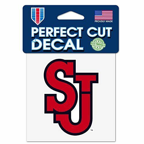 St Johns Red Storm Perfect Cut Decal 4" x 4" Mascot