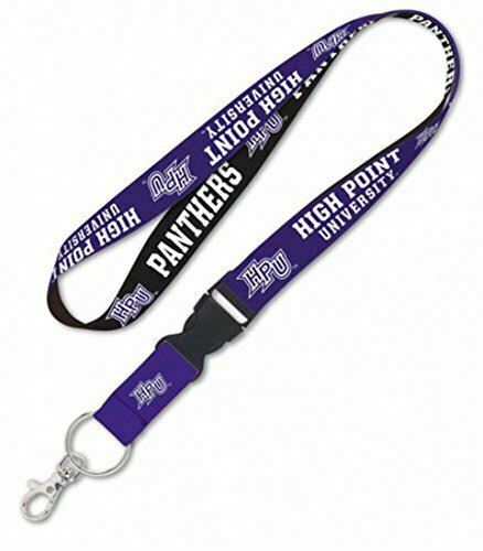High Point Panthers Lanyard with Detachable Buckle, 1"