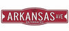 Arkansas Razorbacks 4&quot; x 17&quot; Street Sign NCAA