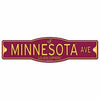 Minnesota Golden Gophers 4&quot; x 17&quot; Plastic Street Sign NCAA