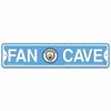 WinCraft Manchester City FC Plastic Fan Cave Sign 4&quot; x 17&quot; Street Sign