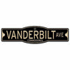 Vanderbilt Commodores 4&quot; x 17&quot; Plastic Street Sign