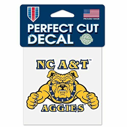 North Carolina A&T Aggies Perfect Cut Decal 4" x 4" Mascot