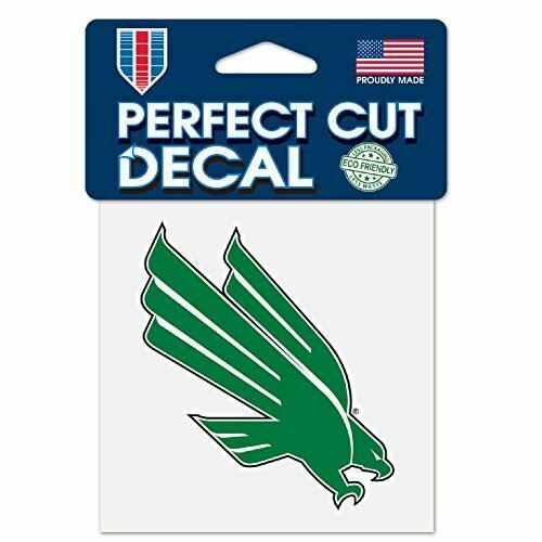 North Texas Mean Green Perfect Cut Decal 4" x 4" Mascot