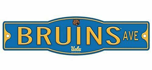 UCLA Bruins University of California Los Angeles 4" x 17" Street Sign NCAA