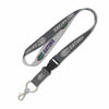 Wincraft Florida Gators Lanyard with Detachable Buckle, 1&quot; - Grey, Blue and Oran