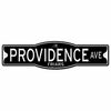 Providence Friars 4&quot; x 17&quot; Plastic Street Sign