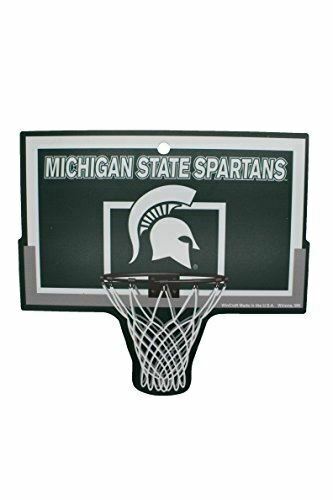 Michigan State University Spartans NCAA 9.5"x9" Basketball Hoop Sign