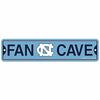 WinCraft North Carolina Tarheels UNC Fan Cave Sign 4&quot; x 17&quot; Street Sign NCAA