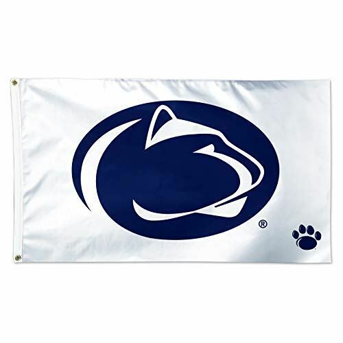 WinCraft Penn State Nittany Lions White Flag NCAA Football 3 x 5 Foot Flag